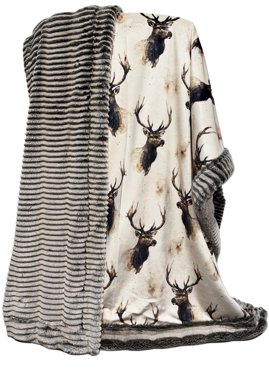 Extra Luxe Chocolate Almond Frosted Oceana + Bucks  XL Adult Size