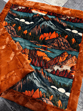 Load image into Gallery viewer, Embroidered Mountains Baby Size