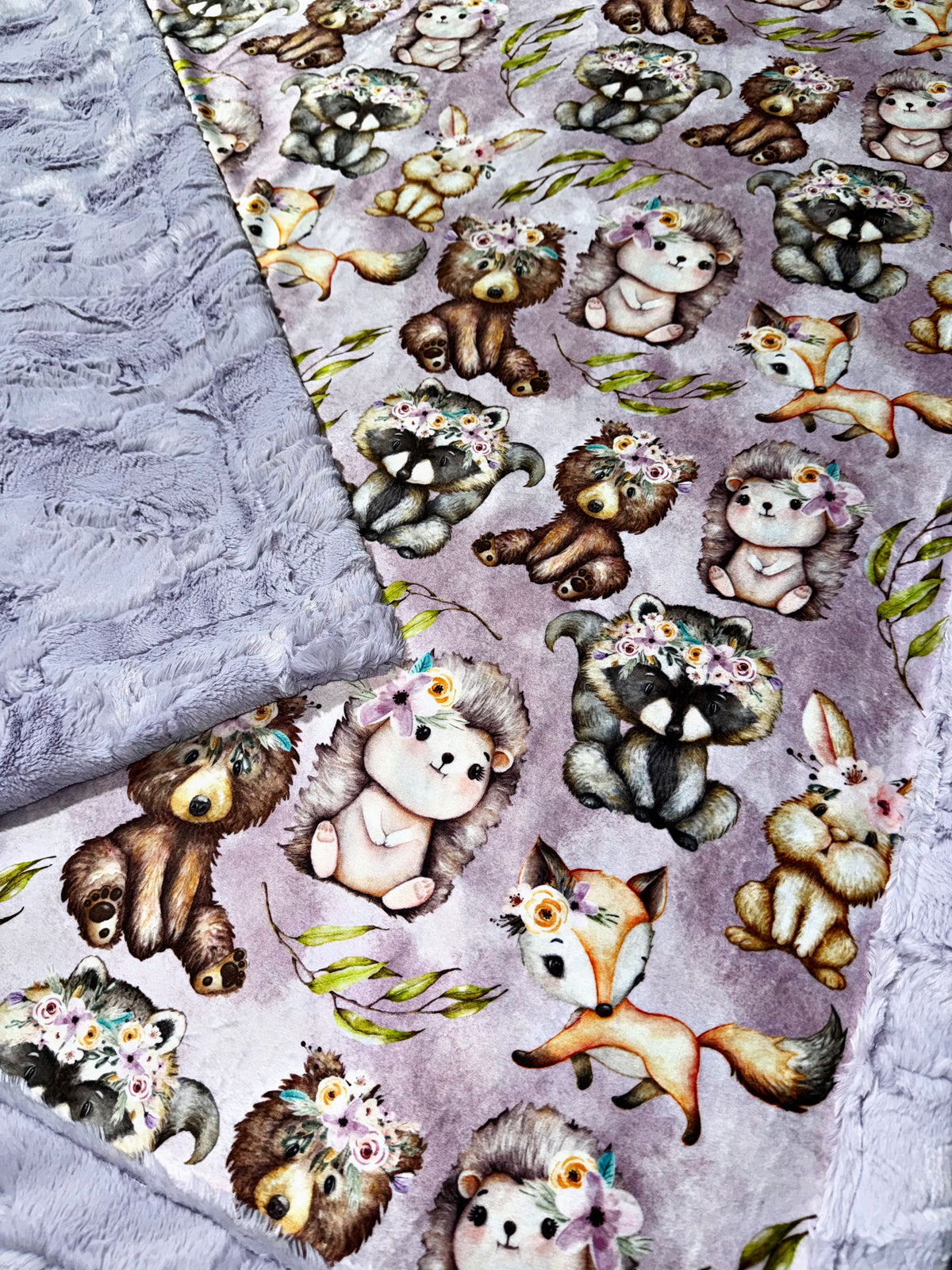 Woodland Pretty Girls XL Crib Size