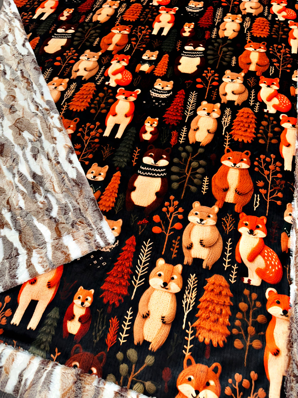 Cozy Forest Friends XL Adult Size