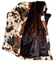 Load image into Gallery viewer, Extra Luxe Arctic Fox French Roast + Wild Pony Hide XL Adult Size