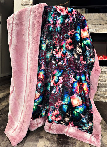 Extra Luxe Butterfly Skeletons XL Adult Size