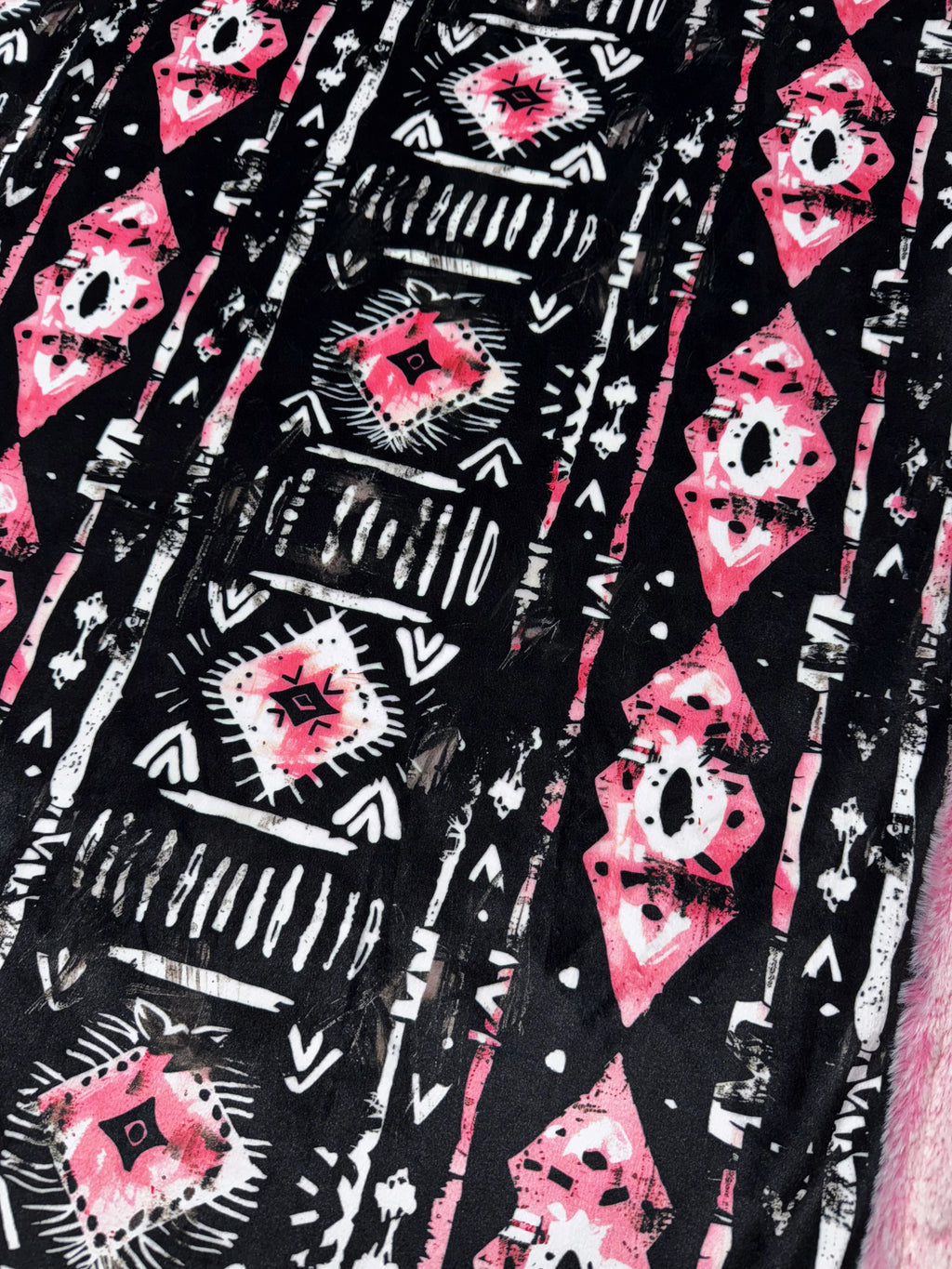 Pink Aztec Extra Luxe Baby Seal Pink Lemonade XL Adult Size