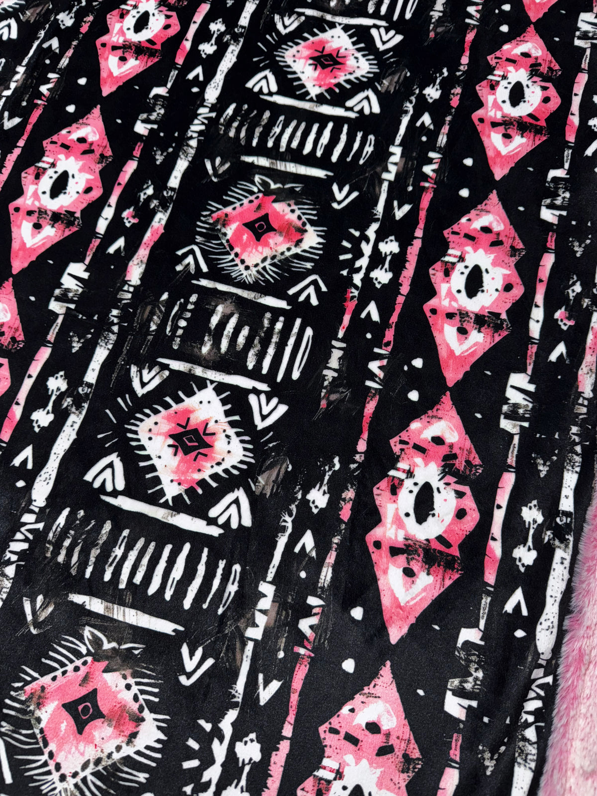 Pink Aztec Extra Luxe Baby Seal Pink Lemonade XL Adult Size