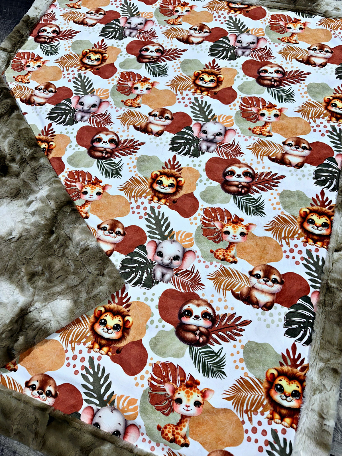Jungle XL Crib Size