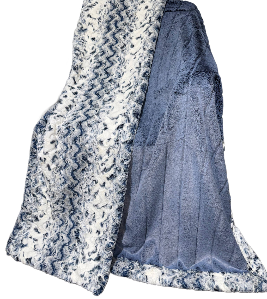 Extra Luxe Iced Navy Sydney + Navy Snowy Owl Xl Adult