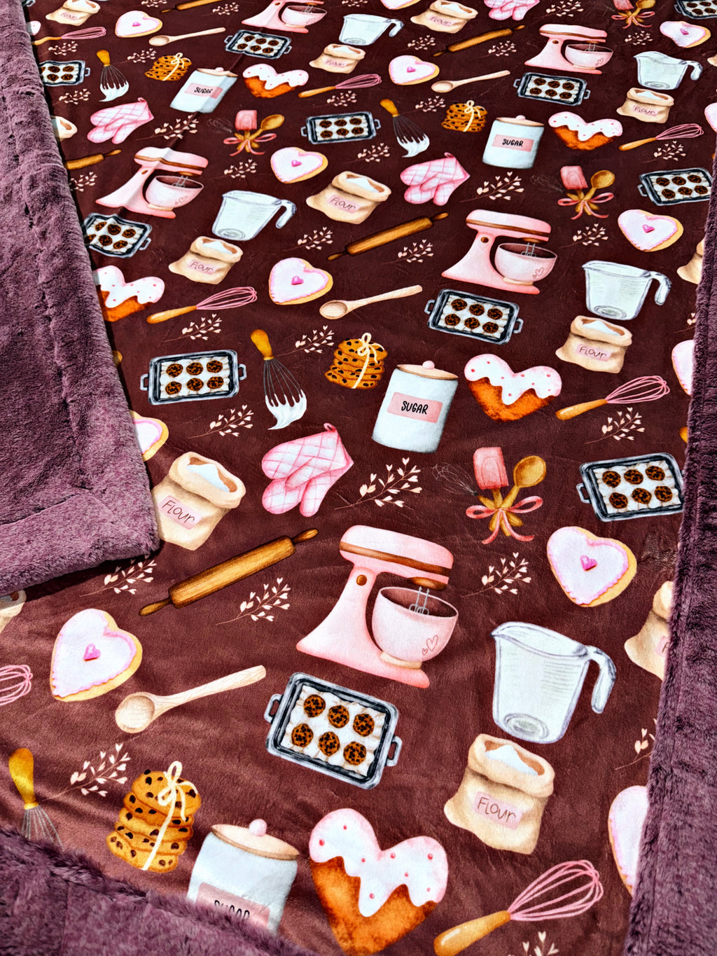 Extra Luxe Wine Baby Seal + Baking XL Adult Size
