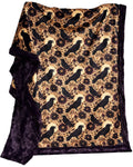 Floral Plum Ravens Xl Adult