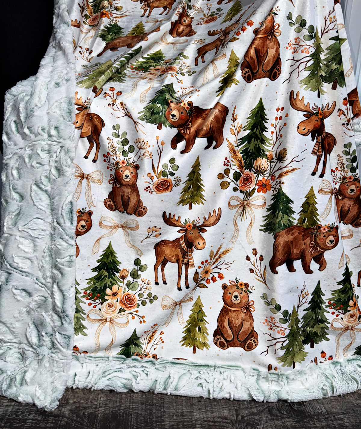 Pretty Boho Forest XL Crib Size