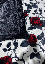 Load image into Gallery viewer, Vintage Red Roses + Black Poppy Xl Adult