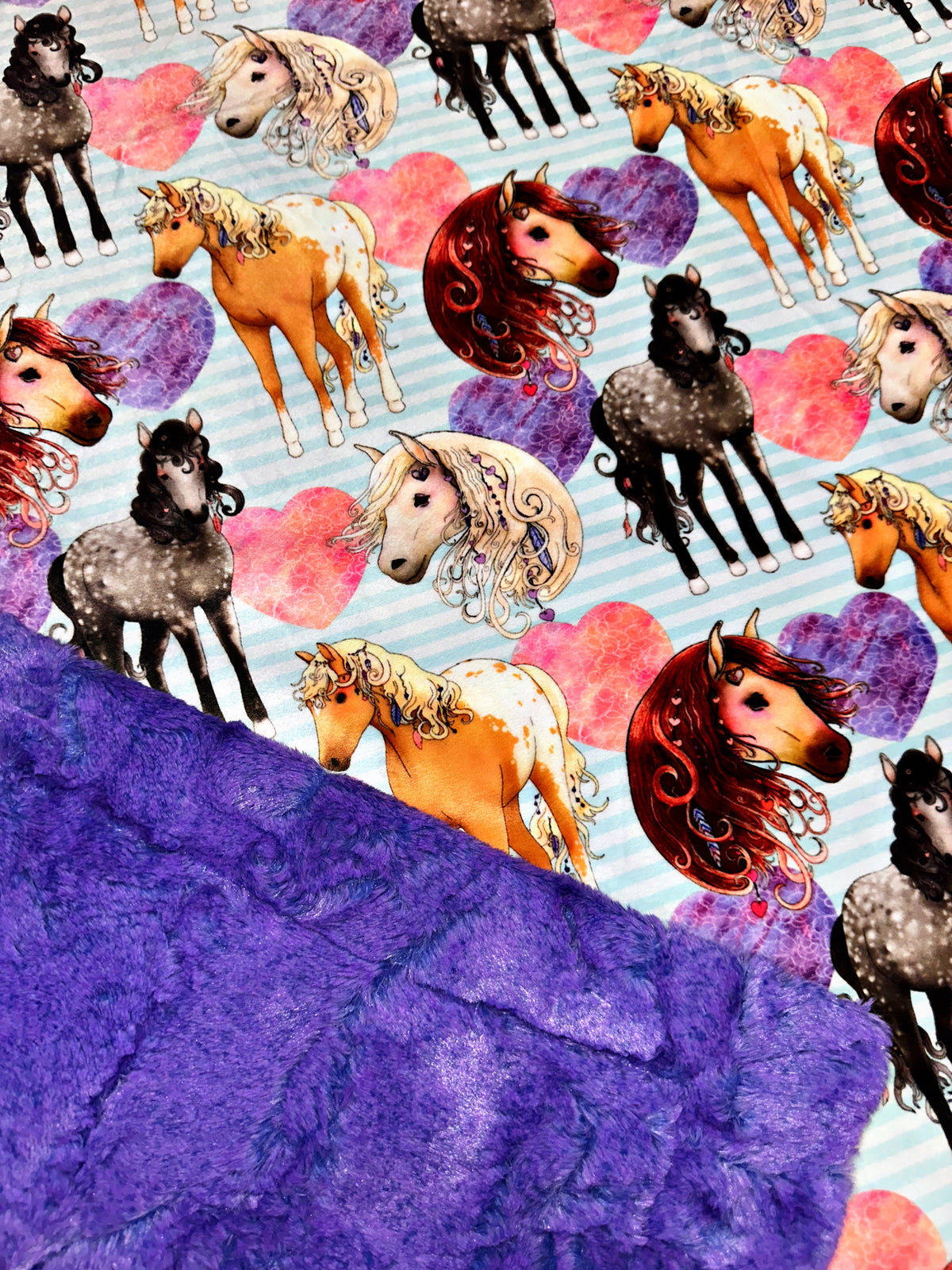 Sweetheart Horses XL Crib Size