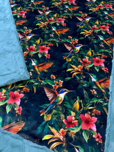 Load image into Gallery viewer, Pretty Floral Hummingbirds XL Adult Size