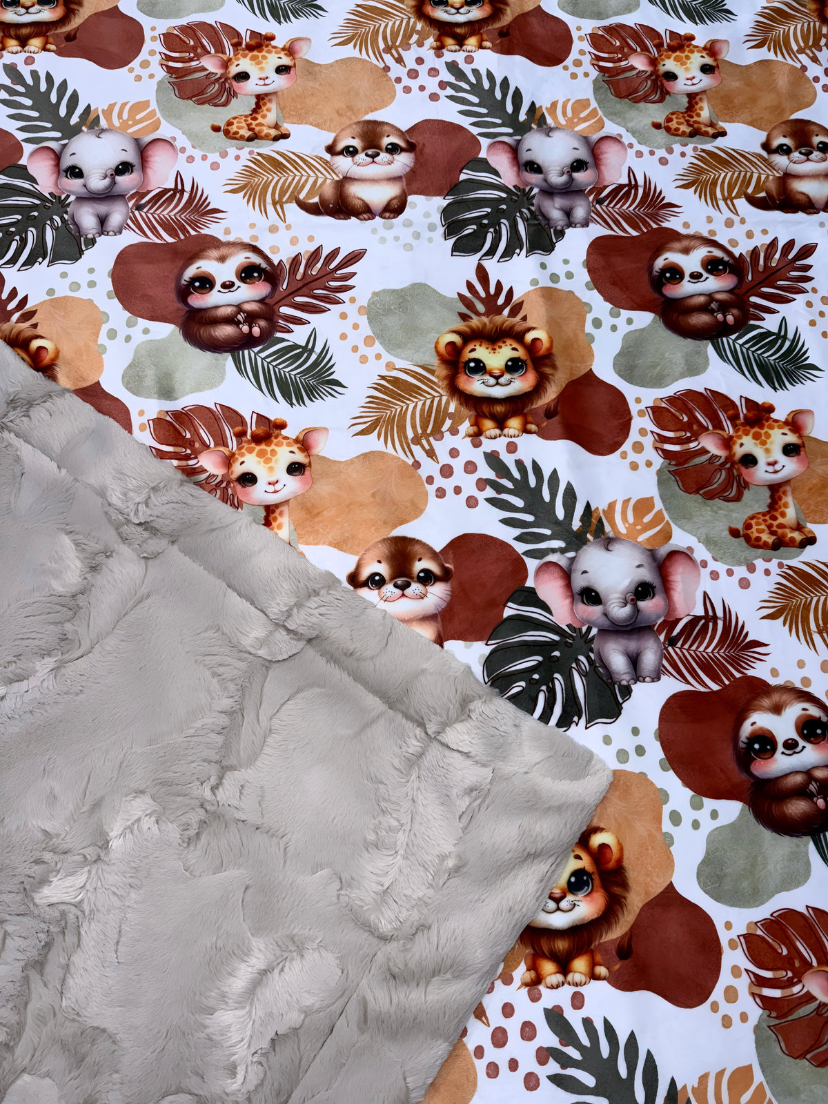 Jungle Friends XL Crib Size
