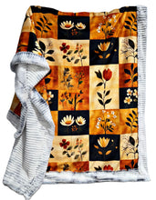 Load image into Gallery viewer, Extra Luxe Navy Oceana + Florals XL Adult Size