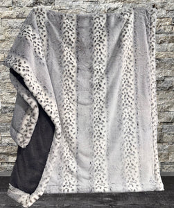 Alaskan Dove + Gray Arctic Fox Extra Luxe XL Adult Size