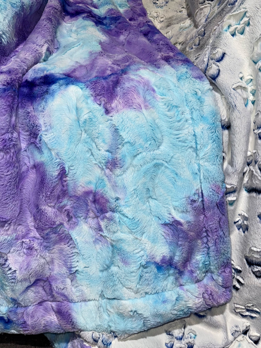Prism Paws + Mermaid Sorbet Throw Size