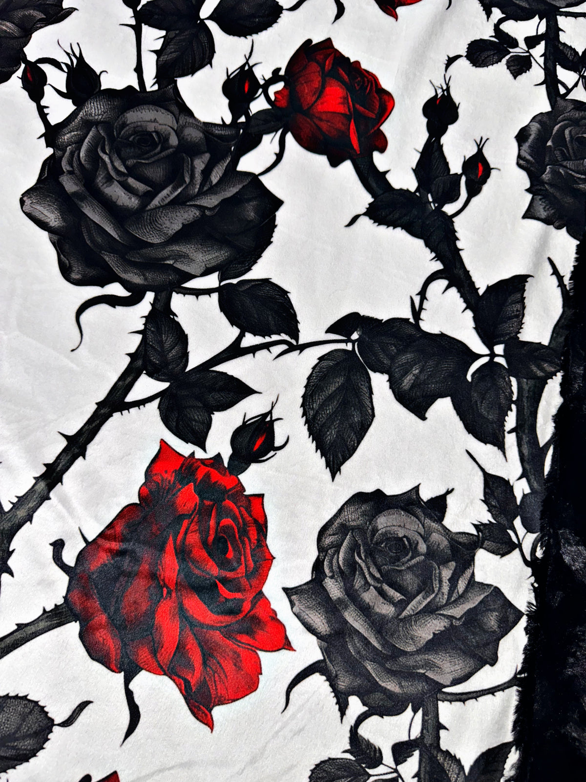 Dark Roses XL Adult Size