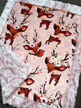 Load image into Gallery viewer, Floral Fawn Lovey Size