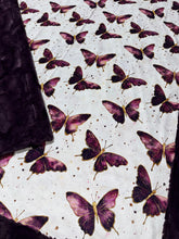 Load image into Gallery viewer, PREORDER Purple Butterflies XL Adult Size