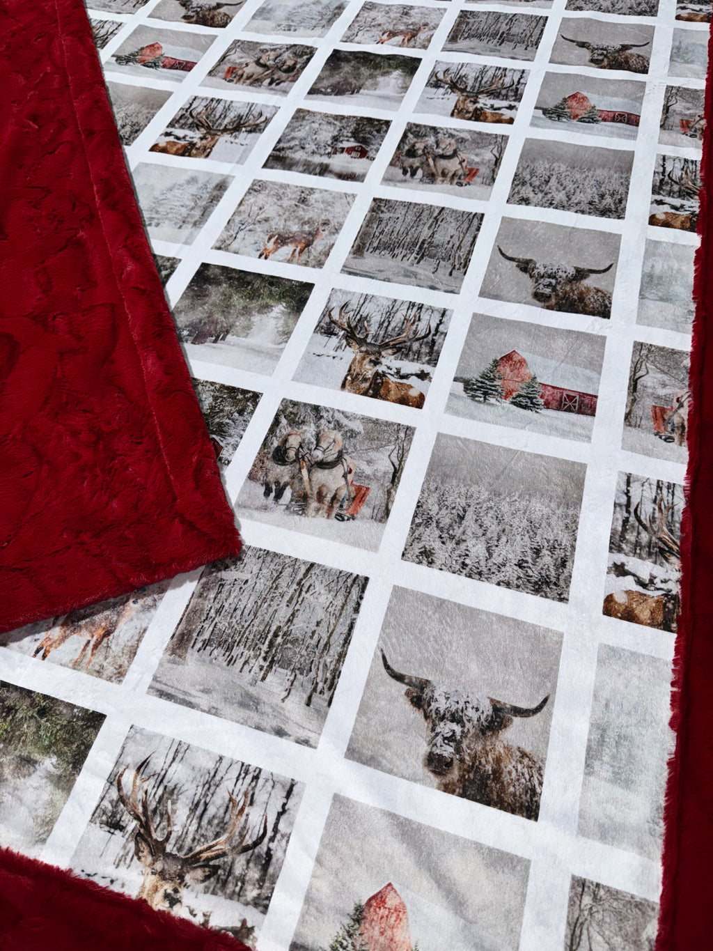 Winter Scenes XL Adult Size