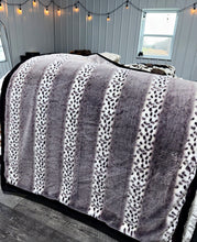 Load image into Gallery viewer, Extra Luxe Baby Seal Plum Velvet + Alaskan Bunny Berry XL Adult Size