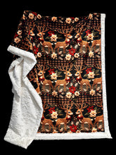 Load image into Gallery viewer, Christmas Deer On Snowflakes XL Adult Size
