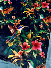 Load image into Gallery viewer, Pretty Floral Hummingbirds XL Adult Size