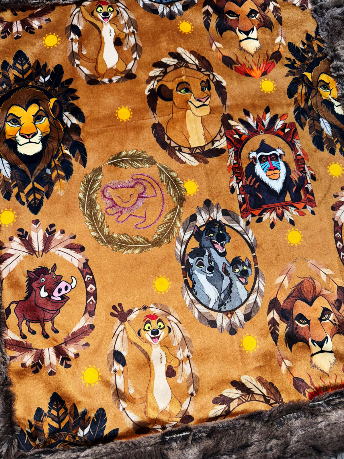 Lion Lovey Size