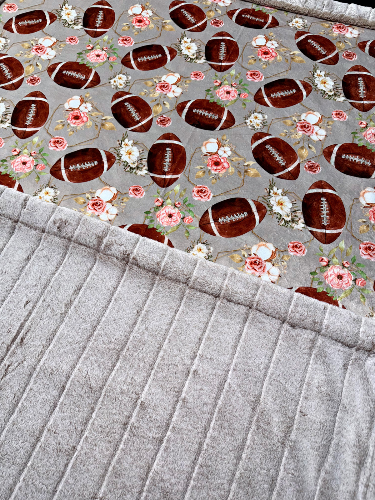 Extra Luxe Iced Sydney Sand Dollar + Floral Football  XL Adult Size