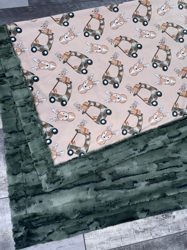 Hunting Buddy Throw Size