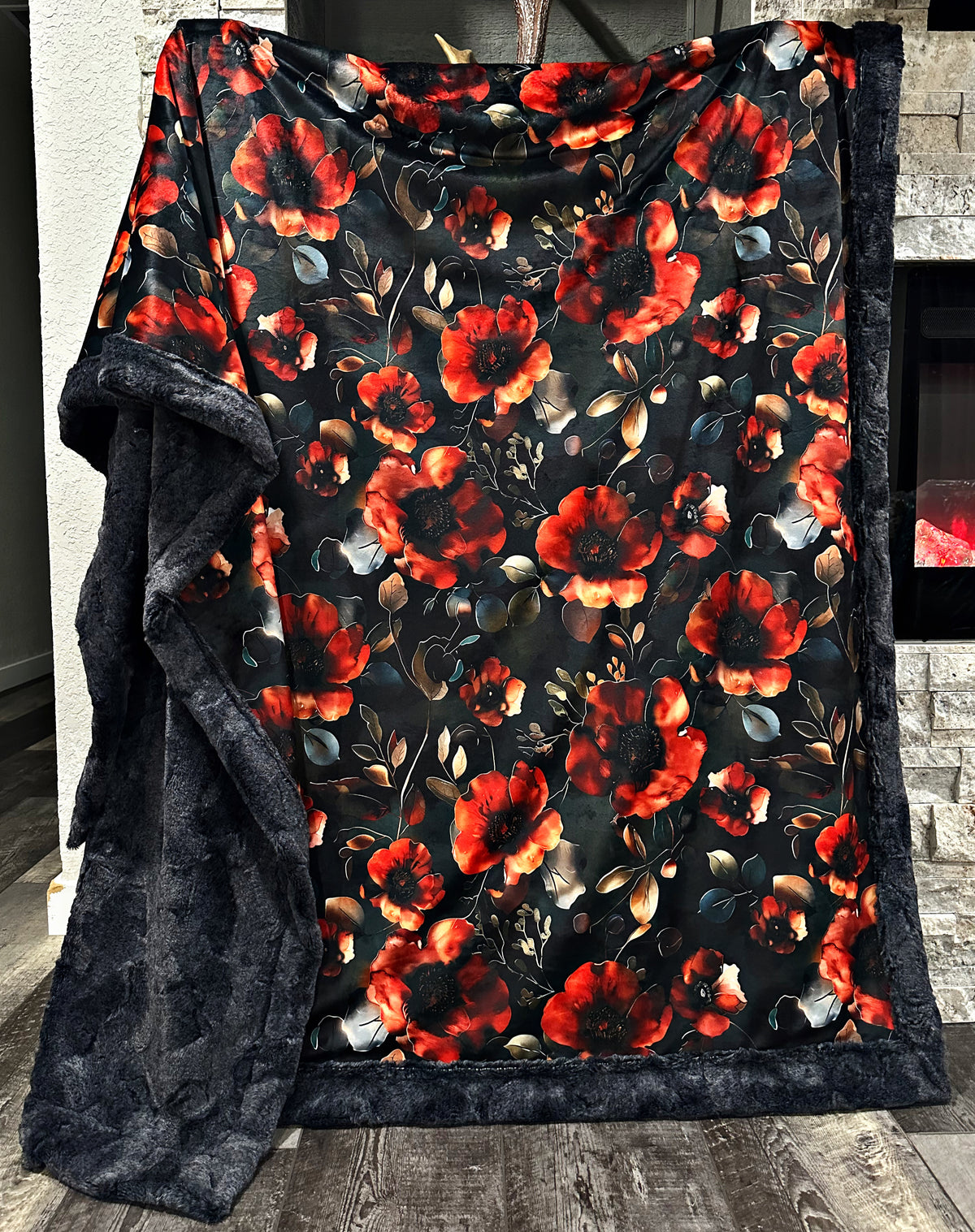 Dark Poppy XL Adult Size