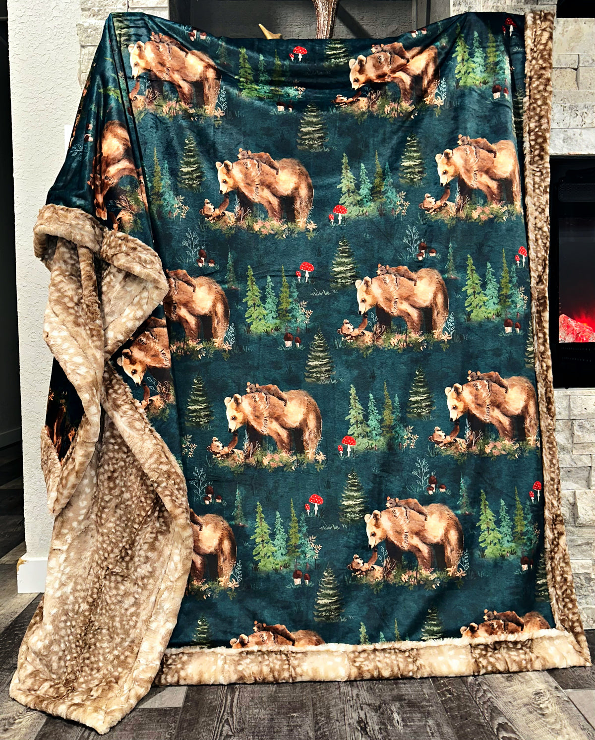 Woodland Bears XL Adult Size