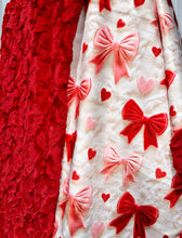 Load image into Gallery viewer, Velvet Look Bows XL Adult Size