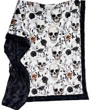 Load image into Gallery viewer, Floral Skulls XL Adult Size