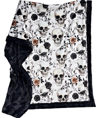 Floral Skulls XL Adult Size