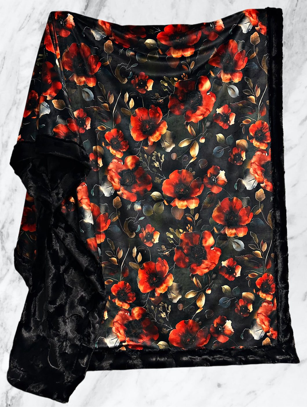 Deep Poppies XL Adult Size