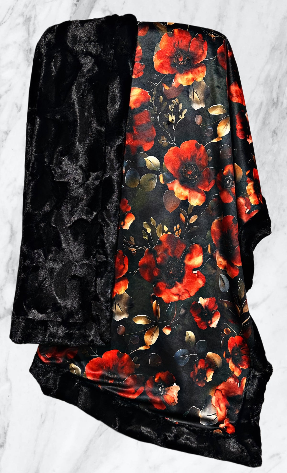 Deep Poppies XL Adult Size