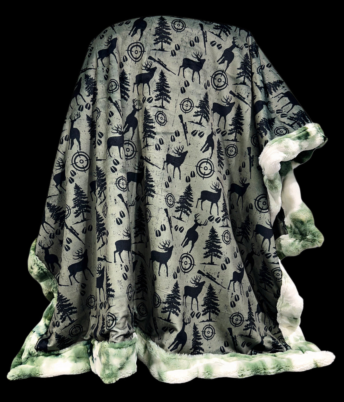Extra Luxe Forest Powderpuff +Hunting XL Adult Size