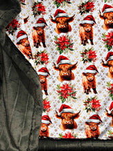 Load image into Gallery viewer, Extra Luxe Highland Cows + Iced Sydney Pine Grove XL Adult Size