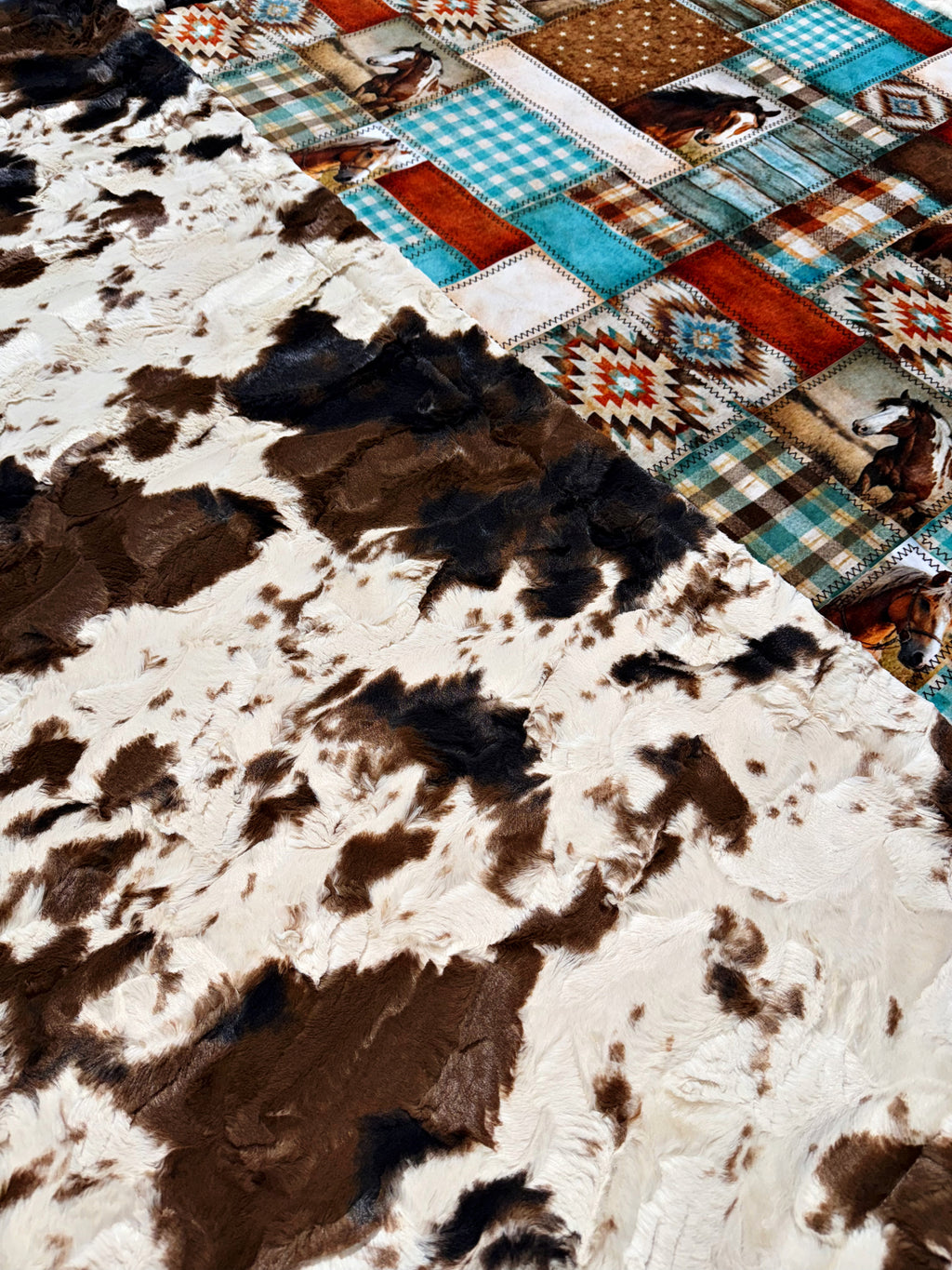 Ranch Faux Quilt XL Adult Size
