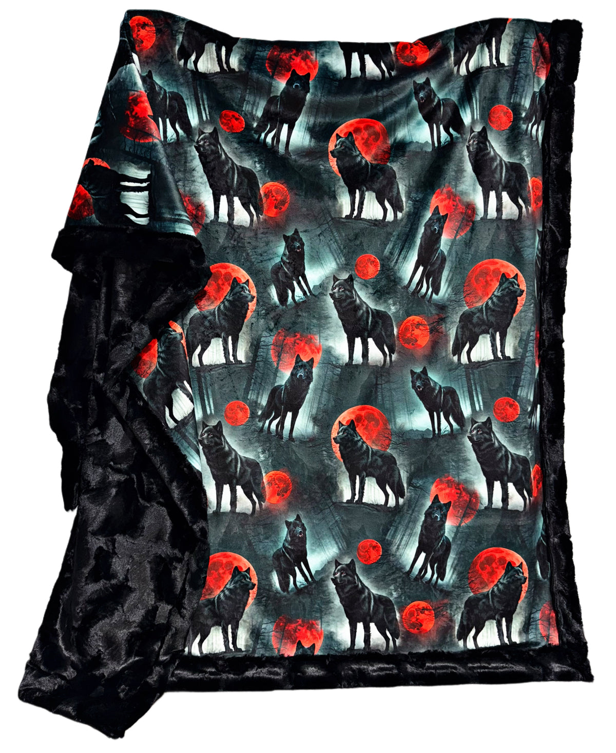 Blood Moon Wolves XL Adult Size