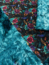 Load image into Gallery viewer, Boho Floral Feathers Xl Adult
