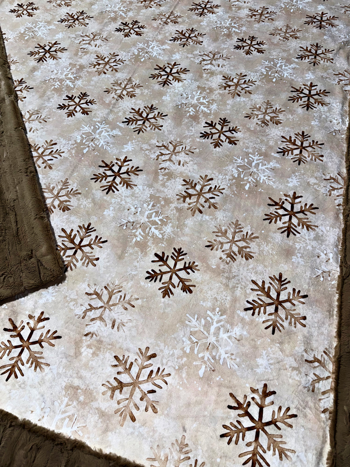 Golden Snowflakes XL Adult Size