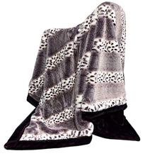 Load image into Gallery viewer, Extra Luxe Baby Seal Plum Velvet + Alaskan Bunny Berry XL Adult Size