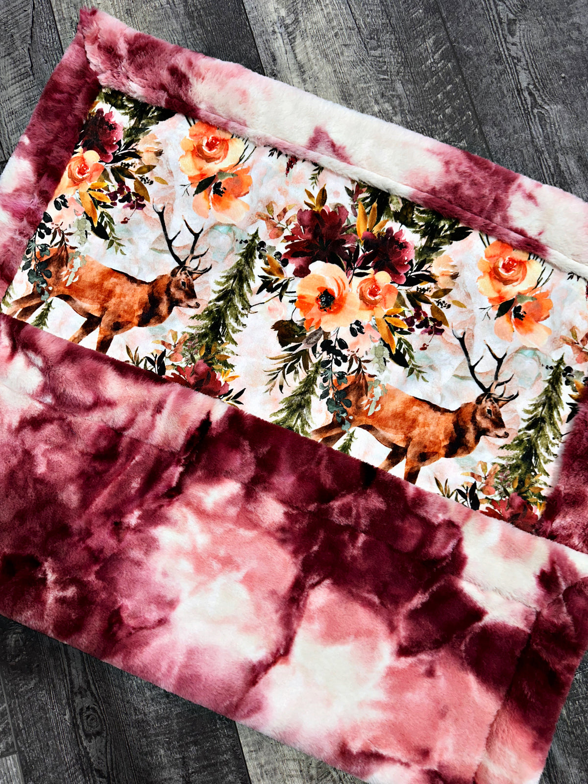 Extra Luxe Floral Stag Baby Size