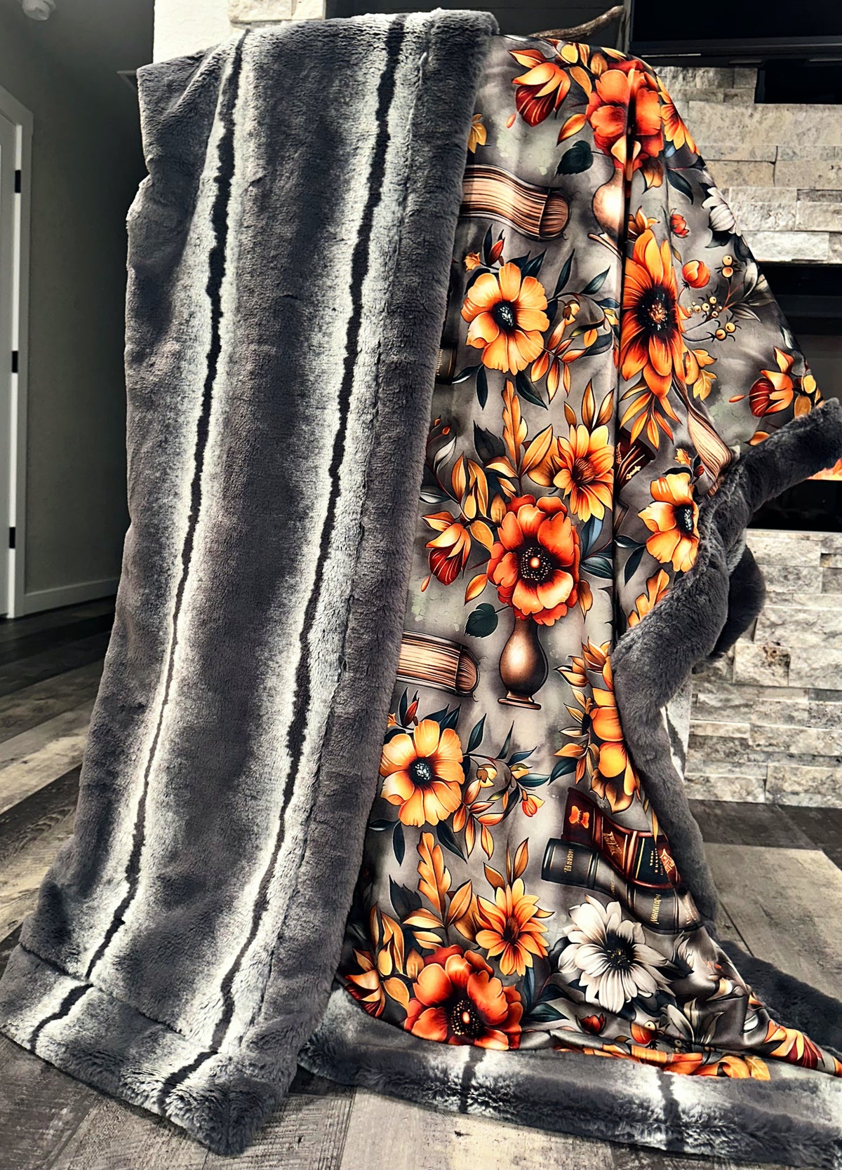 Extra Luxe Floral Books XL Adult Size