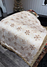 Load image into Gallery viewer, Golden Snowflakes XL Adult Size