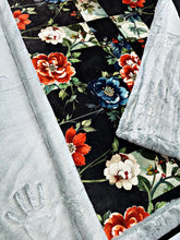 Load image into Gallery viewer, Extra Luxe Pesto Baby Seal + Florals  XL Adult Size