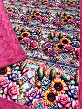 Load image into Gallery viewer, Pretty Western Florals XL Adult Size