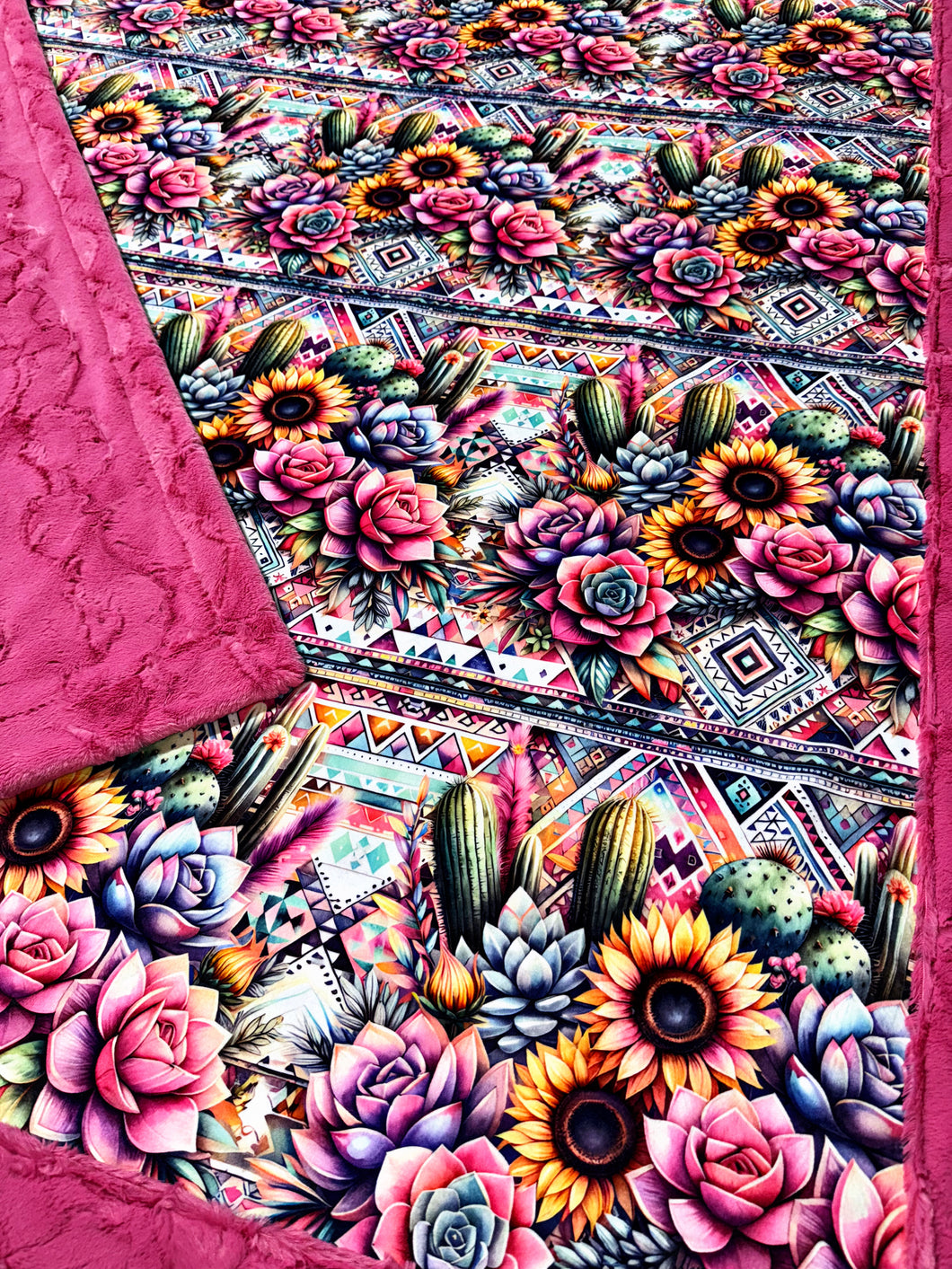 Pretty Western Florals XL Adult Size